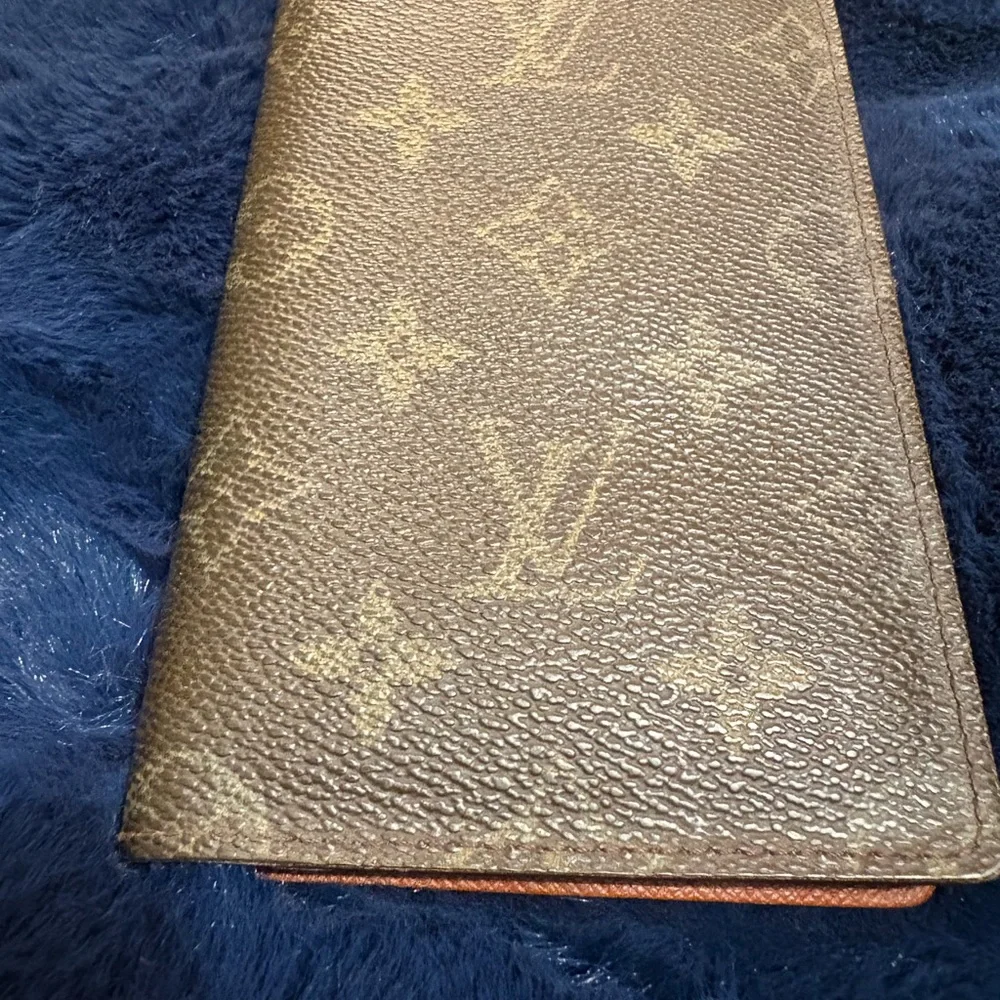 Louis Vuitton Vintage Tan Leather Wallet/ Cardholder - Picture 1 of 14